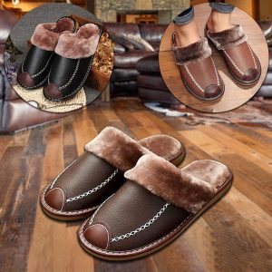 Kényelmes bőrpapucs | NOBLEFEET